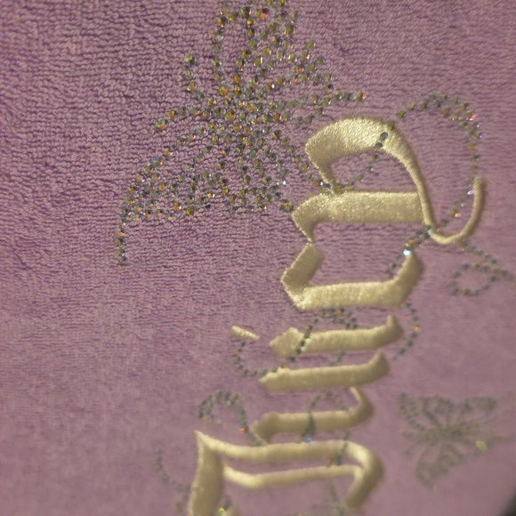 JUICY COUTURE NWT Wingin It Violet Tulle Camera Bag - Picture 5 of 8